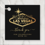 Étiquettes Cadeau Elégant Las Vegas Destination Mariage<br><div class="desc">Célébrez dans le style avec ces étiquettes mariages modernes et très tendance. Ce design est facile à personnaliser avec votre libellé d'événement spécial et vos invités seront ravis quand ils verront ces étiquettes fabuleuses.</div>