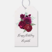 Elegant Magenta Rose Floral Bouquet