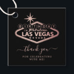 Étiquettes Cadeau Elégant Merci de fête d'anniversaire de Las Vegas<br><div class="desc">Célébrez dans le style avec ces étiquettes de fête d'anniversaire modernes et très tendance de Las Vegas. Le design est facile à personnaliser avec votre libellé d'événement spécial et vos invités seront ravis quand ils verront ces étiquettes fabuleuses. Des éléments de partie correspondants se trouvent dans la collection.</div>