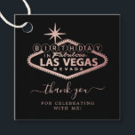 Étiquettes Cadeau Elégant Merci de fête d'anniversaire de Las Vegas<br><div class="desc">Célébrez dans le style avec ces étiquettes de fête d'anniversaire modernes et très tendance de Las Vegas. Le design est facile à personnaliser avec votre libellé d'événement spécial et vos invités seront ravis quand ils verront ces étiquettes fabuleuses. Des éléments de partie correspondants se trouvent dans la collection.</div>