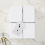 Étiquettes-cadeau Élégant minimaliste moderne Mariage noir et blanc<br><div class="desc">Élégant minimaliste moderne Noir et Blanc Mariage Favor Tags</div>