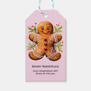 Étiquettes-cadeau Élégant produit de boulangerie Xmas Promo Hang Tag