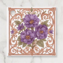 Élégant Vintage Nouveau Floral Arch Mariage