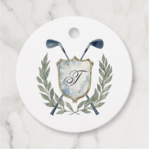 Élégante Classique Monogram Golf Crest Anniversair