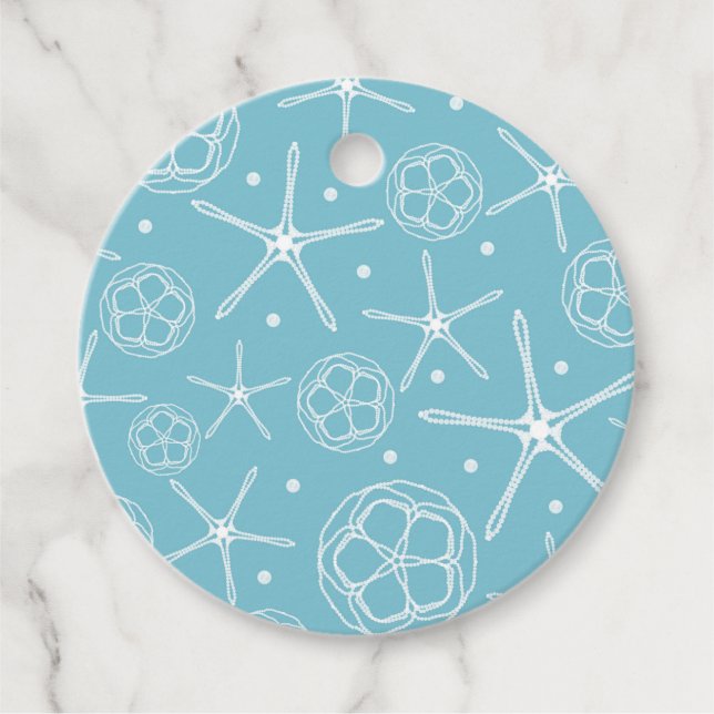 Étiquettes Cadeau Elégante Fête des mariées de Mariage de Pearl Blan (Devant)