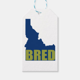 Étiquettes-cadeau Élevé dans l'Idaho