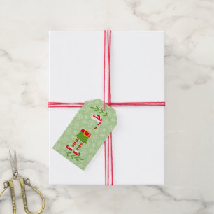Étiquettes-cadeau Elf
