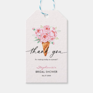 Étiquettes-cadeau Elle a été prise en glace Bridal Shower