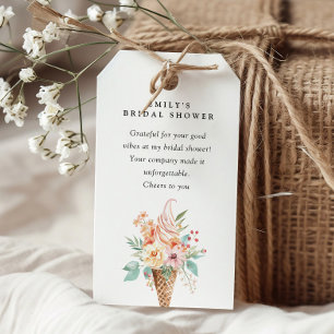 Étiquettes-cadeau Elle a été ramassée à la fête de mariage