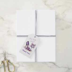 Étiquettes-cadeau Elle a toujours ça Fête d'anniversaire en talons h