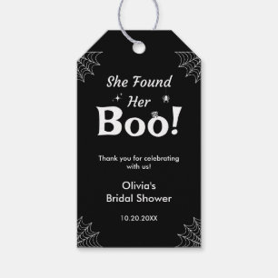 Étiquettes-cadeau Elle a trouvé son amour Halloween Enterrement de V