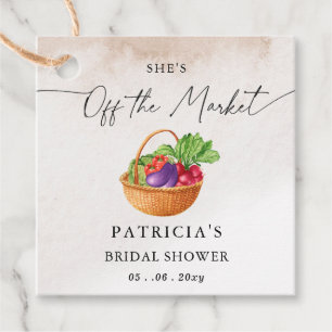 Étiquettes Cadeau Elle n'est pas à la Fête des mariées du marché des