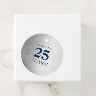 Étiquettes Cadeau ENTREPRISE ANNIVERSAIRE élégant affaires marine ar
