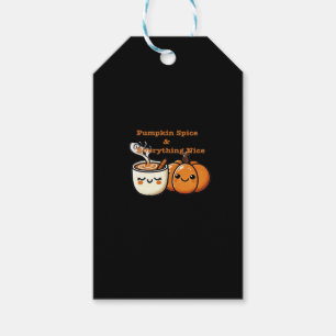 Étiquettes-cadeau Épices citrouilles et tout Nice - Automne automne