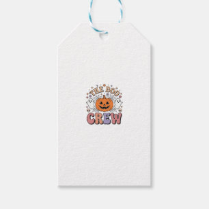 Étiquettes-cadeau Équipage fantôme d'Halloween Mignon Fantomatique V