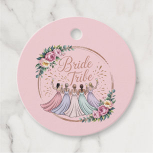 Étiquettes Cadeau Équipe de la Mariée Nom Personnalisé Enterrement d