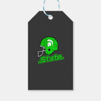 Étiquettes-cadeau État du Michigan Vert Blanc