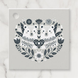 Étiquettes Cadeau Etiquette-cadeau de Noël (lot de 12)