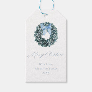 Étiquettes-cadeau Étiquette-cadeau Holiday Wreath