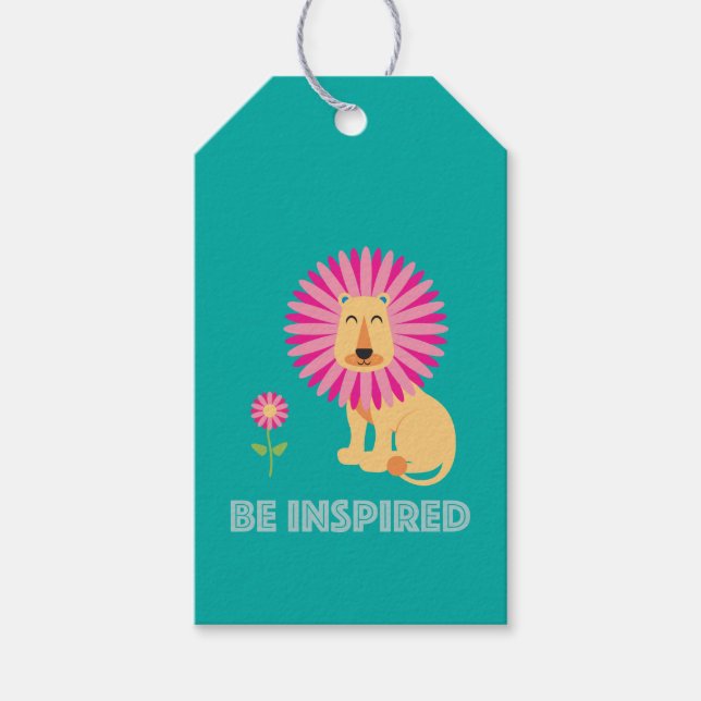 Étiquettes-cadeau Etiquette cadeau inspirée (Devant)