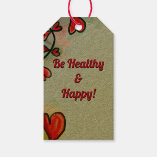 Étiquettes-cadeau Étiquette-cadeau pour Ciel sain et heureux