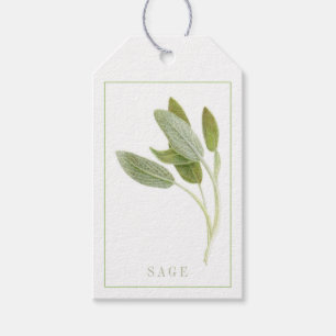 ÉTIQUETTES-CADEAU ÉTIQUETTES-CADEAUX SAUGE FRAÎCHE