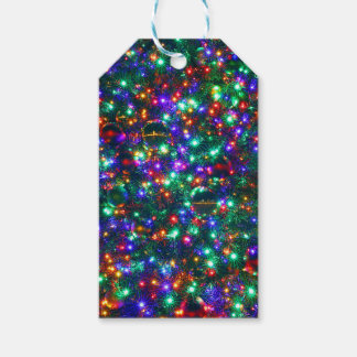 Étiquettes-cadeau Étoiles pétillantes de Noël