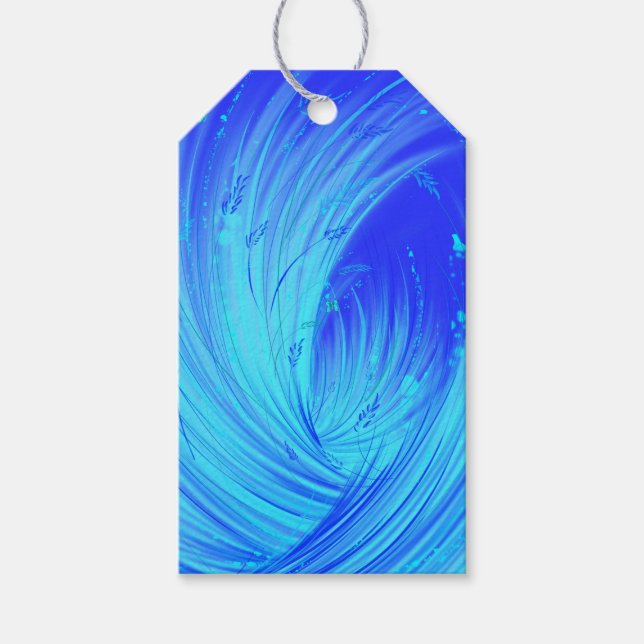 Étiquettes-cadeau Etrange océan (Devant)