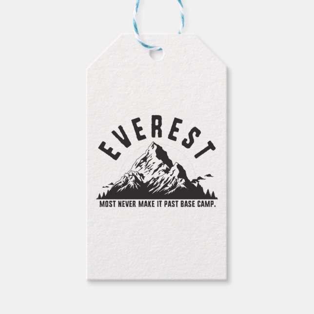 Étiquettes-cadeau Everest (Devant)