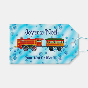 Étiquettes-cadeau Express de Noël - Joyeux Noël