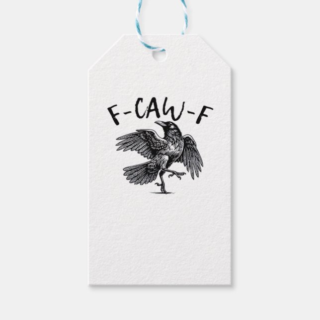 Étiquettes-cadeau F Caw F Essentiel Classique Esthétique (Devant)