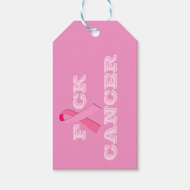 Étiquettes-cadeau F CK Cancer (Devant)