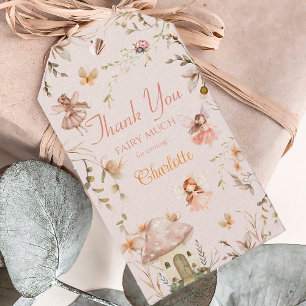 Étiquettes-cadeau Fairy Champagne Cottage Boho Aquarelle Anniversair
