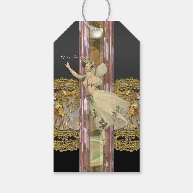 Étiquettes-cadeau Fairy Rappel Noël (Devant)