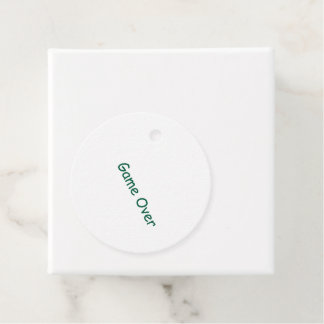 Étiquettes Cadeau Faites Votre Cercle Personnalisé de Marque