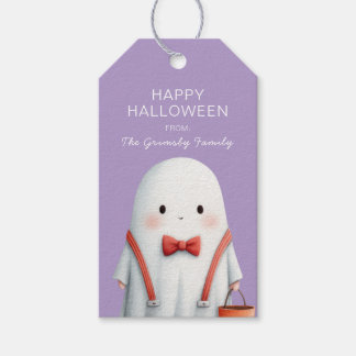 Étiquettes-cadeau Faveur d'Halloween Ghost mignon
