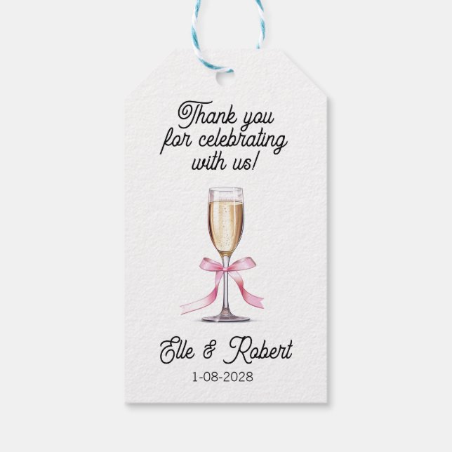 Étiquettes-cadeau Favor Gift Tag  (Dos)