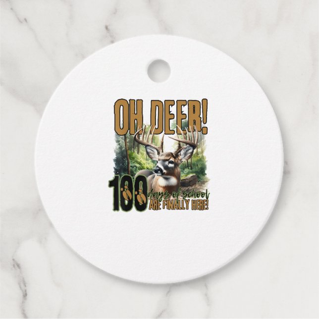 Étiquettes Cadeau Favor Tags (Devant)