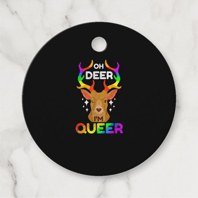 Étiquettes Cadeau Favor Tags (Devant)