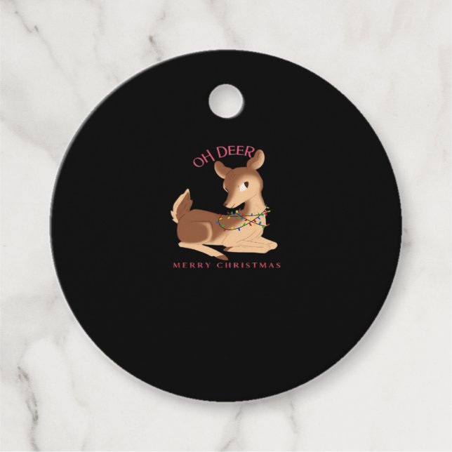 Étiquettes Cadeau Favor Tags (Devant)