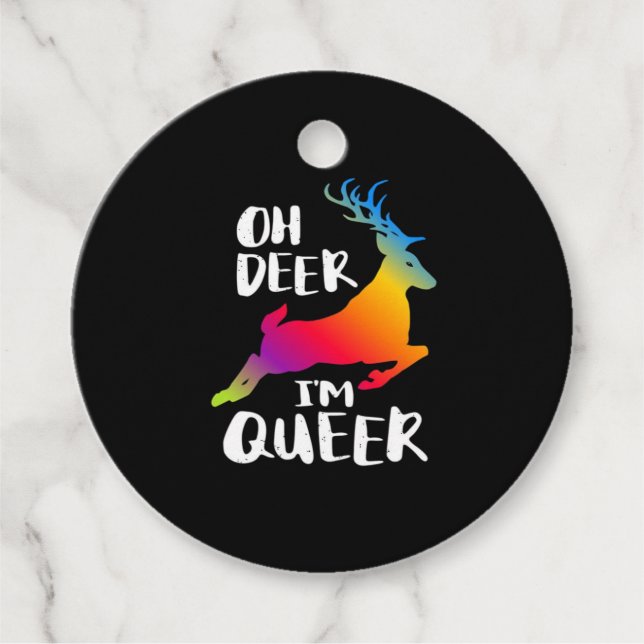 Étiquettes Cadeau Favor Tags (Devant)