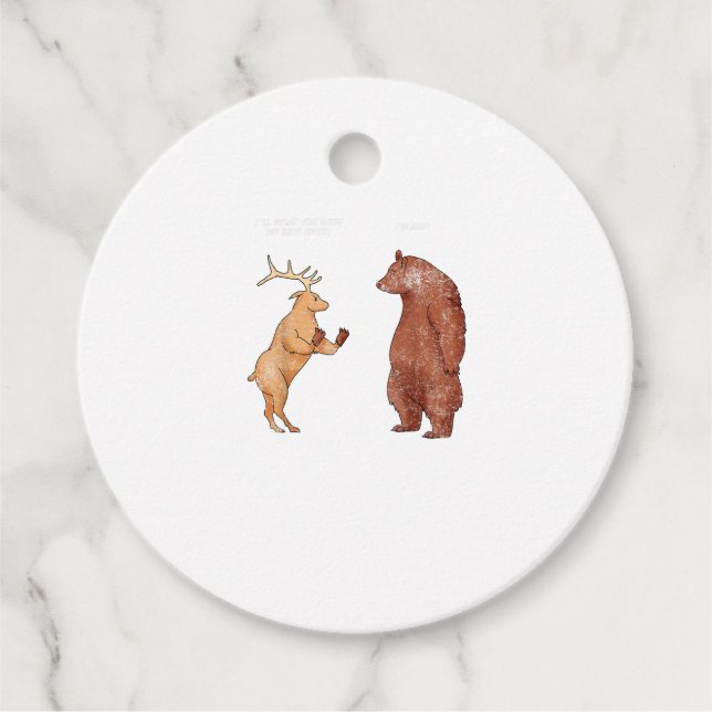 Étiquettes Cadeau Favor Tags (Devant)