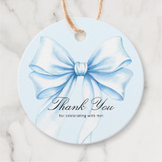 Étiquettes Cadeau Favor Tags thank you Baby Shower.
