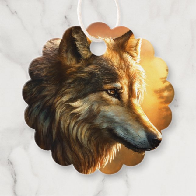 Étiquettes Cadeau Favoriser les balises (Devant)