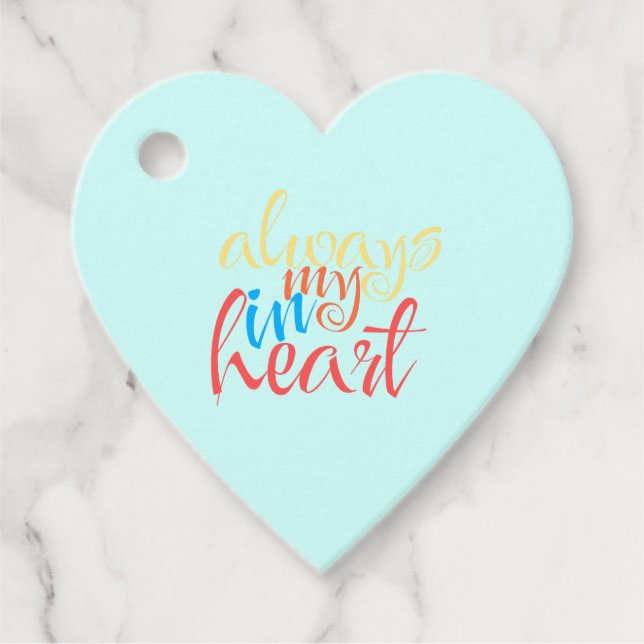 Étiquettes Cadeau Favoriser les balises (Devant)