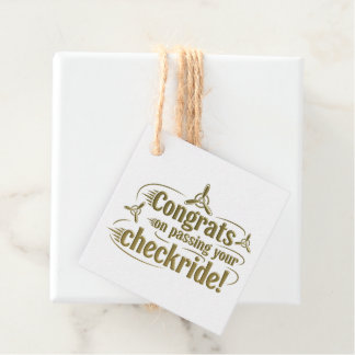 Étiquettes Cadeau Félicitations de votre passage !