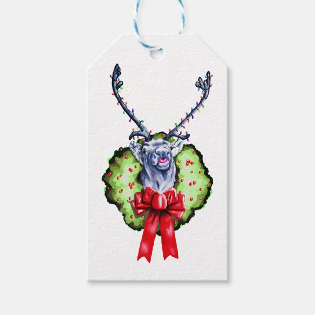 Étiquettes-cadeau Feliz Navidad (Devant)