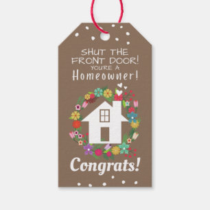 Étiquettes-cadeau Fermeture De L'Étiquette Cadeau Pour Les Realtors