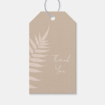 Fern & Beach | We Do Wedding Favor Tags