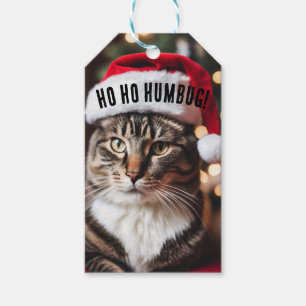 Étiquettes-cadeau Festive Tabby